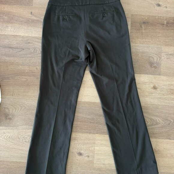 Talbots Signature Boot Olive Green work Pants slack trousers career office 8 - Picture 4 of 10